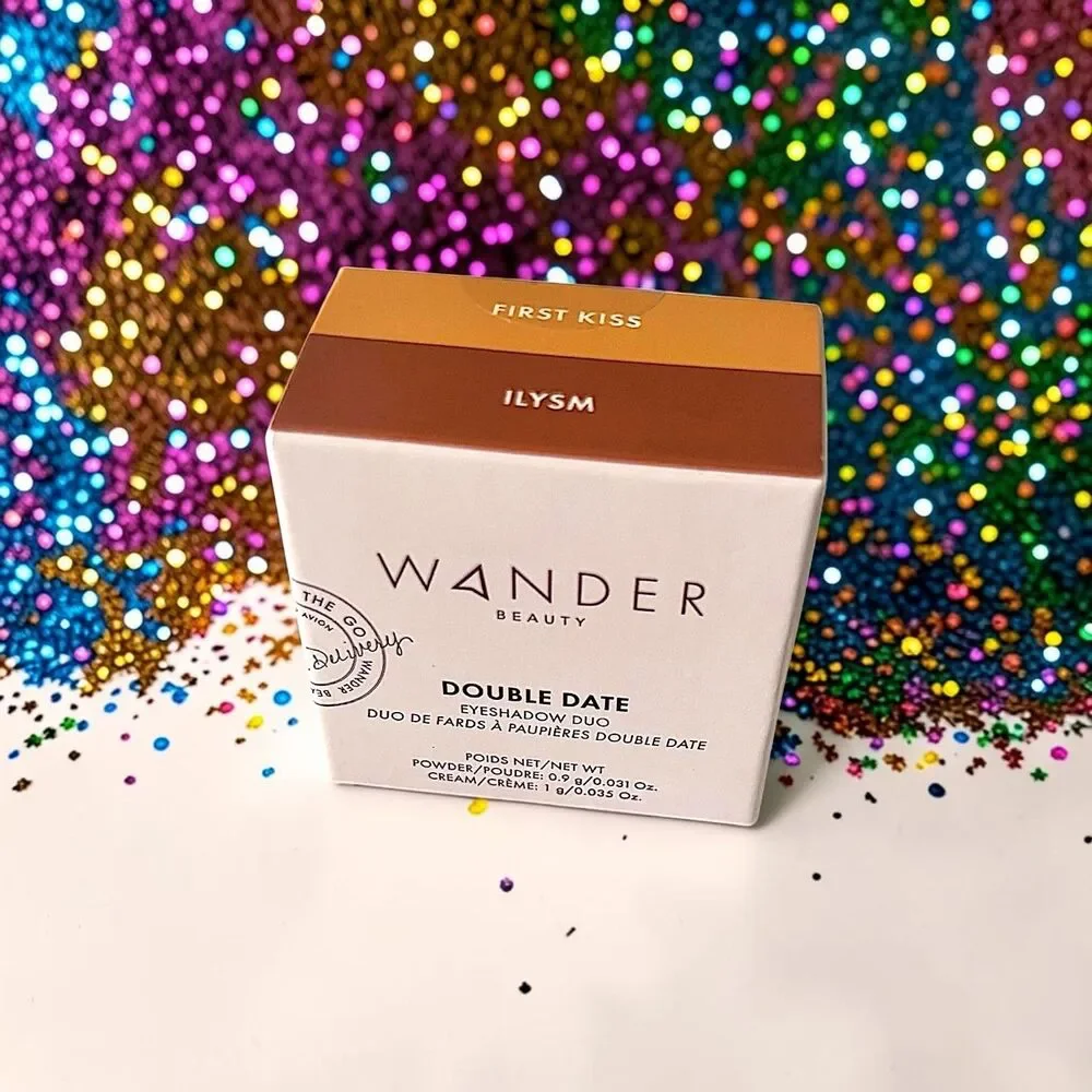 Wander Beauty Double Date Eyeshadow Duo in FIRST KISS & ILYSM NIB